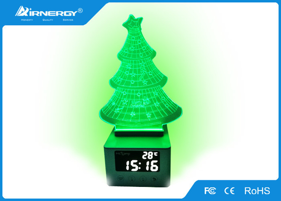 Altoparlante di Bluetooth del regalo della sveglia con una luce di 7 colori LED, modello su misura