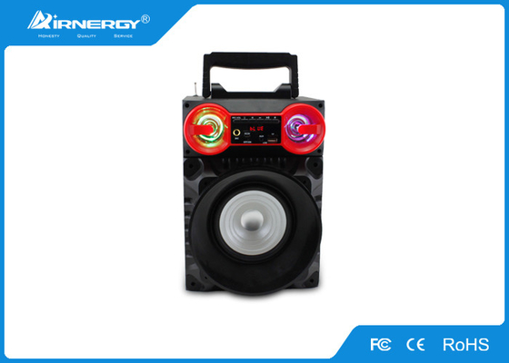 Radio portatile all'aperto dell'altoparlante di ballo quadrato LED con la radio AUS. di USB FM