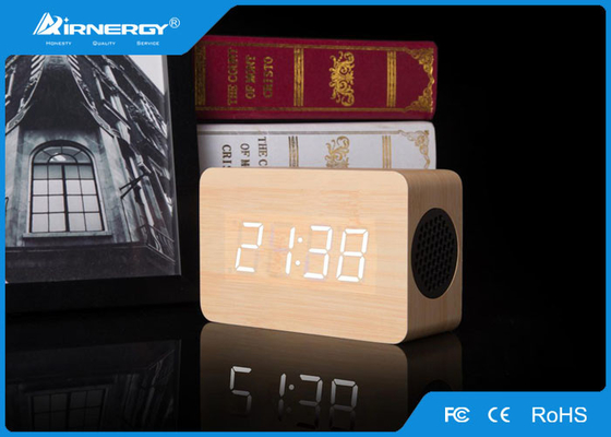 Il retro altoparlante portatile di legno senza fili 3D di Bluetooth si raddoppia altoparlante rumoroso